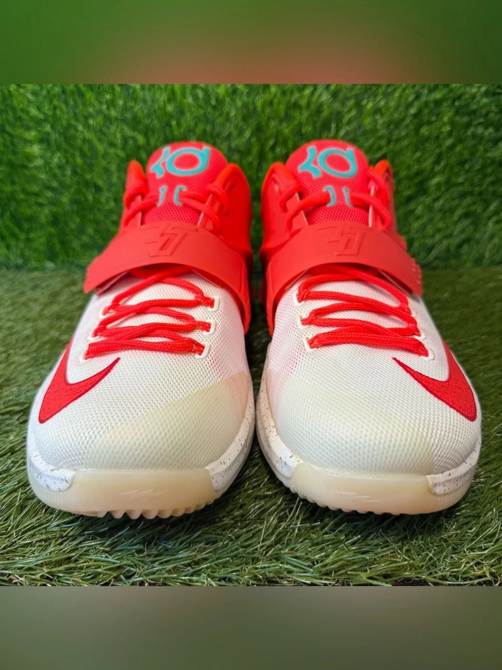 Nike KD 7 VII XMas Egg Nog Christmas Red Durant